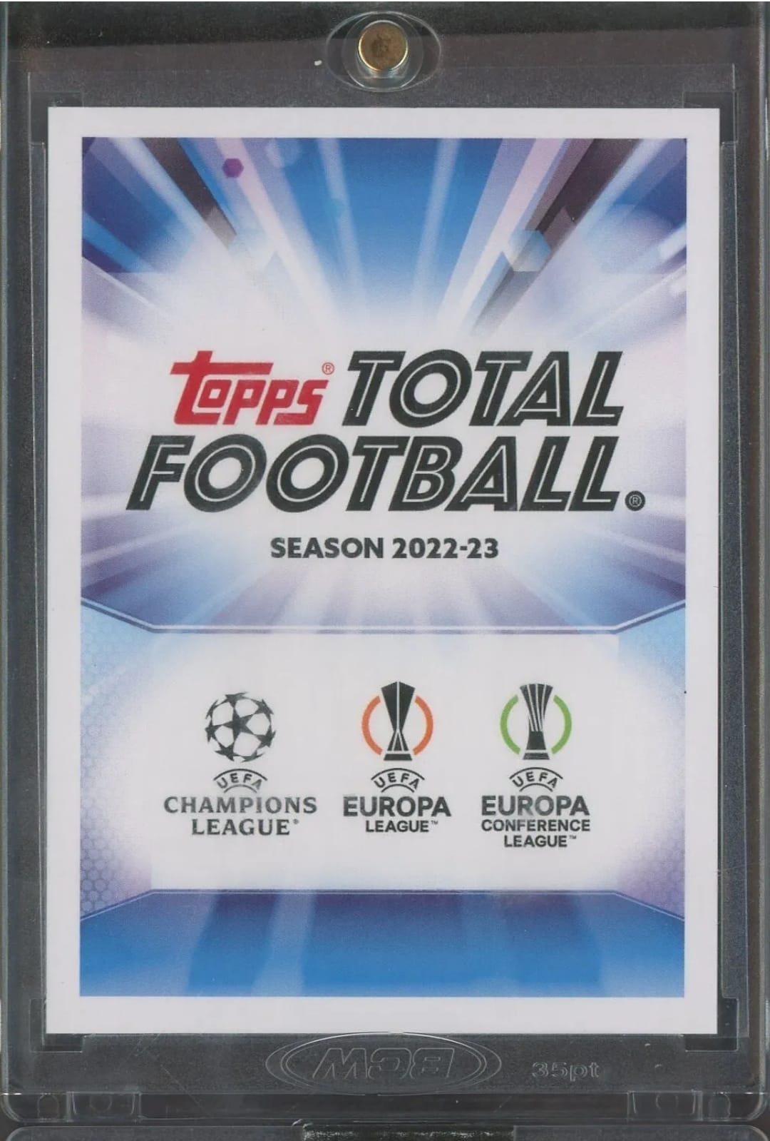 2022-23 Topps Total Football #137 Arnaut Danjuma First Touch FWD UEFA Champions League UEFA Conference League /1