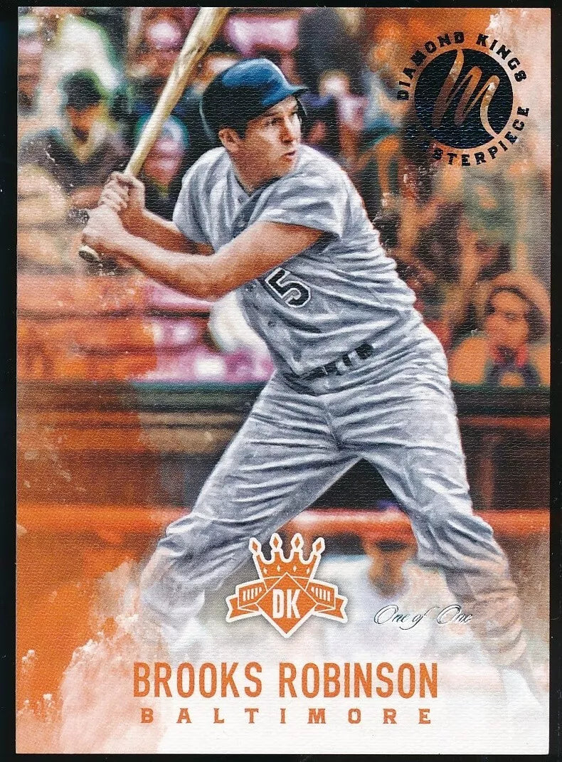 2017-2018 Panini Diamond Kings Baltimore Orioles Brooks Robinson 1/1 HOF RARE