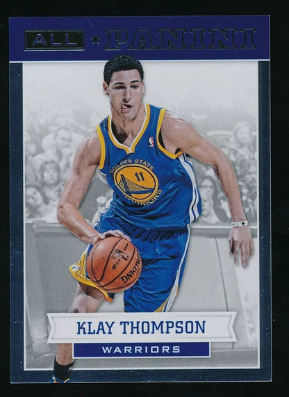 Klay Thompson 2012-13 All Panini Gold Rookie Card RC Golden State Warriors 18/25