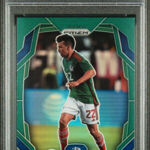 2024 Panini Prizm Green Copa America Hirving Lozano #131 PSA 9 /5