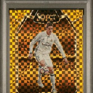 2016 Panini Select field level gold /10 Raphael Varane psa 9