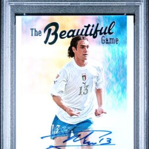 2018 PANINI DONRUSS THE BEAUTIFUL GAME AUTOGRAPH Alessandro Nesta  PSA 10
