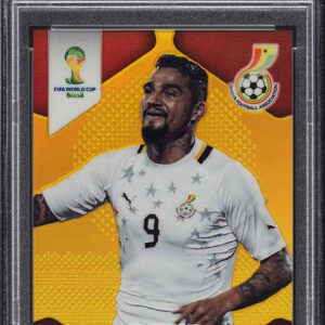 2014 Panini Prizm World Cup Gold Kevin-Prince Boateng /10 #97 PSA 9 MINT