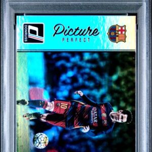 2016 Panini Donruss Picture Perfect #48 Lionel Messi Picture Perfect-Holo