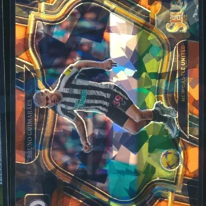 Bruno Guimaraes 2022-23 Select EPL Orange Ice /25 Prizm RC Field Level #213