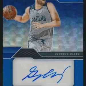 Georges Niang 2016-2017 PRIZM ROOKIE BLUE PRIZMS RC AUTO 05/49 Pacers Cavs Rare