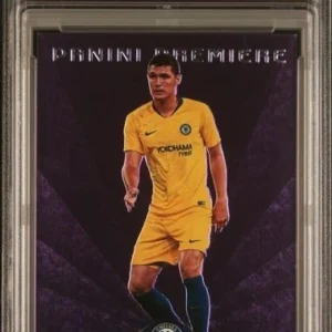 2018-19 Treble Purple /49 Andreas Christensen #187 Chelsea FC Rookie PSA 9 POP2