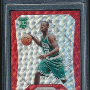 2015-16 Panini Prizm Ruby Wave Prizm Terry Rozier RC /350 PSA 10 Gem Mint Rookie
