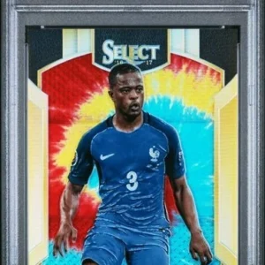 2016-17 Panini Select Terrace Tie-Dye Prizm /30 Patrice Evra #34 PSA 9 POP 2