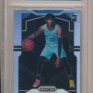 2019-20 PANINI JA MORANT RC SILVER PRIZM #249 ROOKIE CARD Grizzlies BGS 9