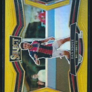 Dan Ndoye 2024-25 Panini Select Serie A Gold Prizm /10 Field Level SSP #225