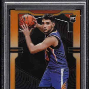 2019-20 Panini Prizm Ty Jerome Rookie Prizm orange hobby #268 PSA 9 RC /49 RARE