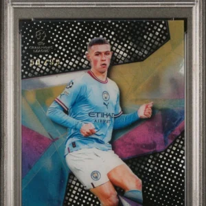 2022-23 Topps Crystal Phil Foden Purple /99 Man City PSA 10 Gem Mint #45 POP 1