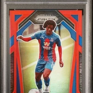Eberechi Eze 2020-21 Panini Prizm Premier League Rookie Red RC #63 /149 PSA 9