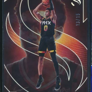 RYAN DUNN 2024-25 PANINI SILHOUETTE RARE SSP ROOKIE RC CARD #13/15 #71 SUNS