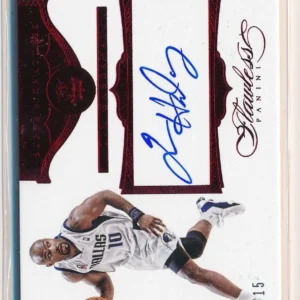 2015-2016 Panini Flawless Tim Hardaway #SS-TH Auto Dallas Mavericks NBA /15 RUBY