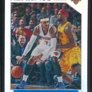 2015-16 NBA Hoops Carmelo Anthony #97 Lebron James Silver /99 Artist Proof