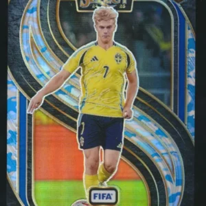 2024-25 Panini Select #192 LUCAS BERGVALL Winter Camo Prizm /30 Rookie Rc