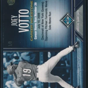 Joey Votto 2017 Honus Baseball HBP Career Milestones 1/1 RARE
