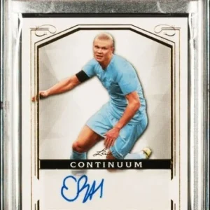 2022 LEAF CONTINUUM AUTOGRAPHS #11 ERLING HAALAND AUTOGRAPH /63 PSA 9 auto 10