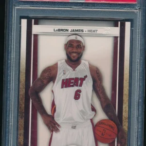 2009-2010 Panini Season Update LeBron James #168 Silver /99 PSA 9 1st MIami card
