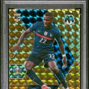 2020-21 Mosaic Euro Marcus Thuram Gold Mosaic /10 Rookie RC PSA 9 POP 2 France