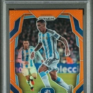 2024 Panini Prizm CONMEBOL Copa America Orange /25 Angel Di Maria PSA 9 POP 1