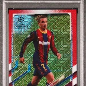 2020-21 Topps Chrome UCL Japan RED Edition Antoine Griezmann /5 Psa 8 Pop 1 #29