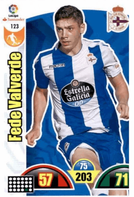 2017-18 Panini Adrenalyn XL La Liga Federico Valverde #123