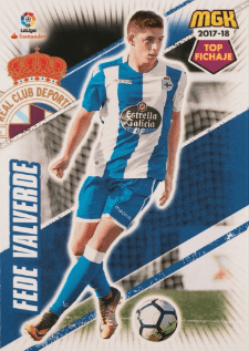 Federico Valverde 2017-18 Panini Megacracks RC TF