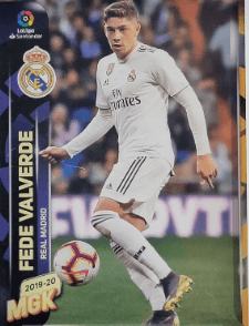 Federico Valverde 2019-20 Panini Megacracks