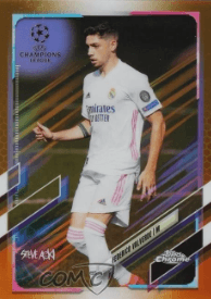 2020-21 Topps Chrome UCL Steve Aoki Neon Future Federico Valverde #67