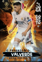 2020-21 Topps Chrome UCL Joga Bonito Federico Valverde
