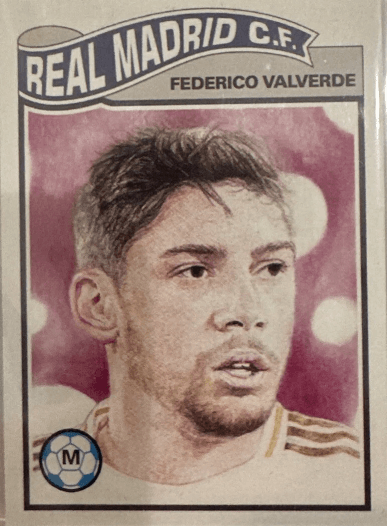 2020 Topps UCL Living Set Federico Valverde #174