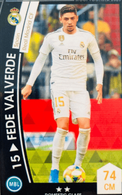 Federico Valverde 2020 Panini WCCF Footista