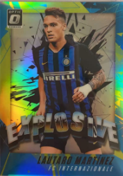 2018-19 Donruss Optic Explosive #E-4 Lautaro Martínez
