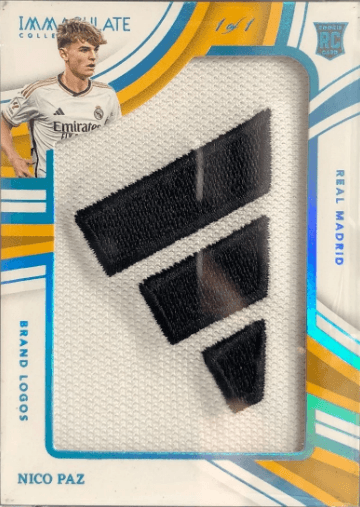 Nico Paz Panini Immaculate Brand Logos 1/1