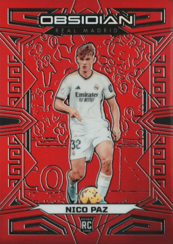 Nico Paz Panini Obsidian Red RC /120