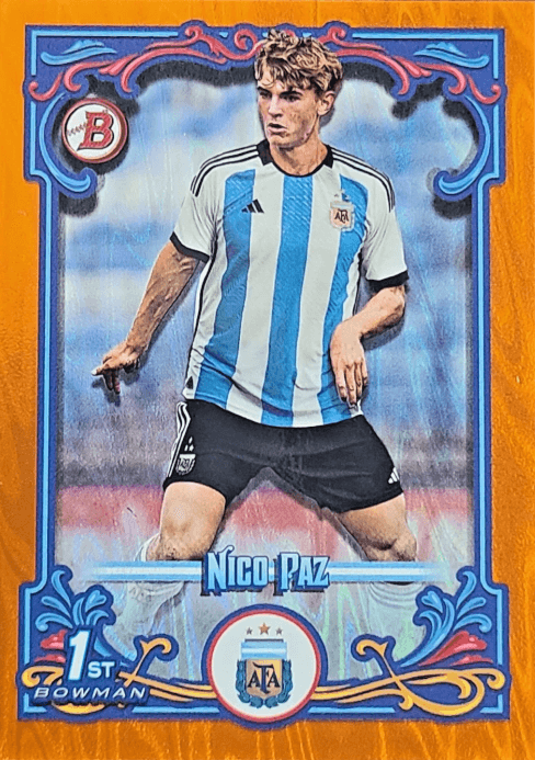 Nico Paz Panini Select La Liga RC