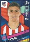 2018-19 Topps UEFA Champions League Stickers Rodri