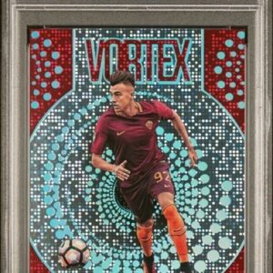2017 Panini Revolution Soccer Vortex Disco Stephan El Shaarawy #V-8 /25 PSA 9