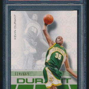 2007-08 Topps Luxury Box Rookie /669 Kevin Durant #75 PSA 8 Rookie RC