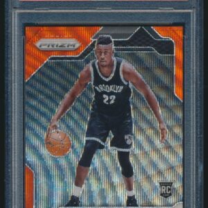 2016-17 Panini Prizm Caris Levert Orange WAVE Prizm 14/25 Rookie RC PSA 9 #165