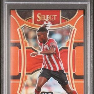 2023-24 Panini Select La Liga Mezzanine Nico Williams #107 Orange /49 PSA 10