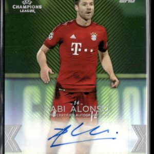 2015-16 Topps UEFA Champions League Showcase Xabi Alonso Autographs Green /150