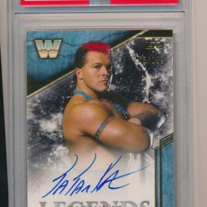 2017 Topps Legends Of WWE Tatanka #LA-TA Legend On Card Auto /199 PSA 9 LEGENDS