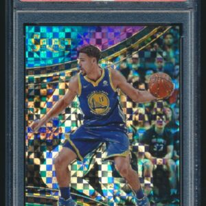 2017-18 Select Courtside Klay Thompson Tie-Dye Prizm 24/25 PSA 9 #242 Warriors