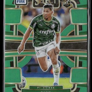 2023-24 Panini Select FIFA #56 Rony Rookie RC Green Color Match /5 Palmeiras