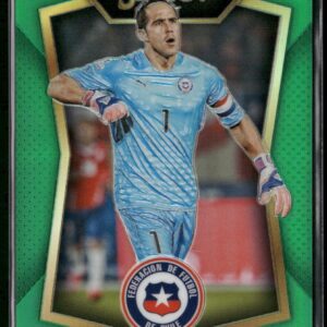 2015-16 Panini Select #1 Claudio Bravo Green Prizm /5 Variation SP Columbia