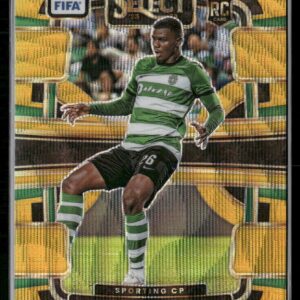 2023-24 Panini Select FIFA #51 Ousmane Diomande Gold Wave #/10